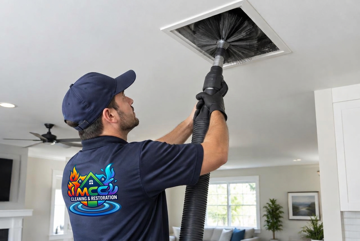 Air Duct Cleaning equipment and restoration work